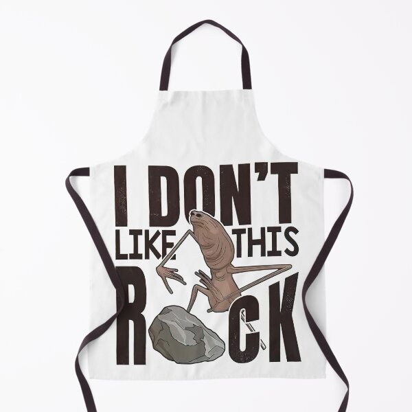 Item preview, Marcus The Worm I Don't Like This Rock Funny Meme designed and sold by DebbieEganCo.