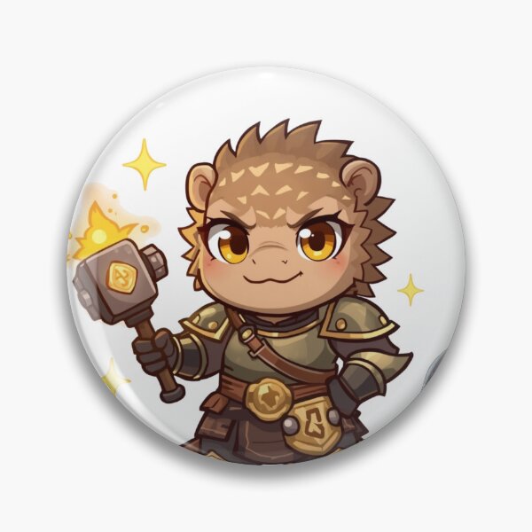 Item preview, Tessila Ironburrow – The Emberforged Artisan | Fantasy Smith Character designed and sold by Monzora.