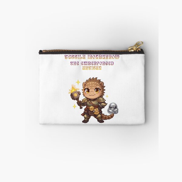 Item preview, Tessila Ironburrow – The Emberforged Artisan | Fantasy Smith Character designed and sold by Monzora.