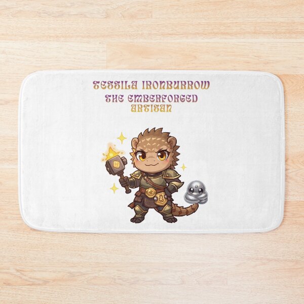 Item preview, Tessila Ironburrow – The Emberforged Artisan | Fantasy Smith Character designed and sold by Monzora.