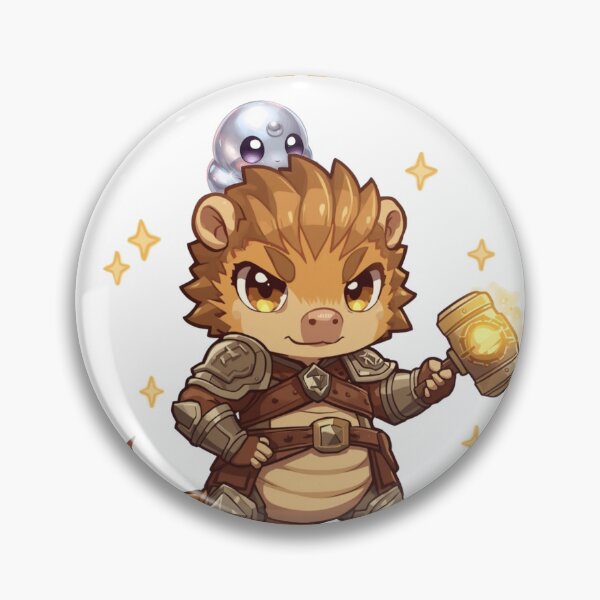 Item preview, Korrin Ironburrow – The Young Ironflame | Wild Fantasy Metalbender designed and sold by Monzora.