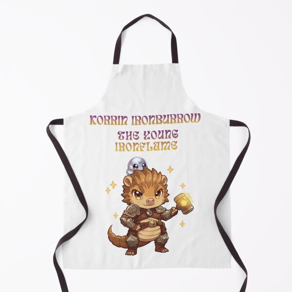 Item preview, Korrin Ironburrow – The Young Ironflame | Wild Fantasy Metalbender designed and sold by Monzora.