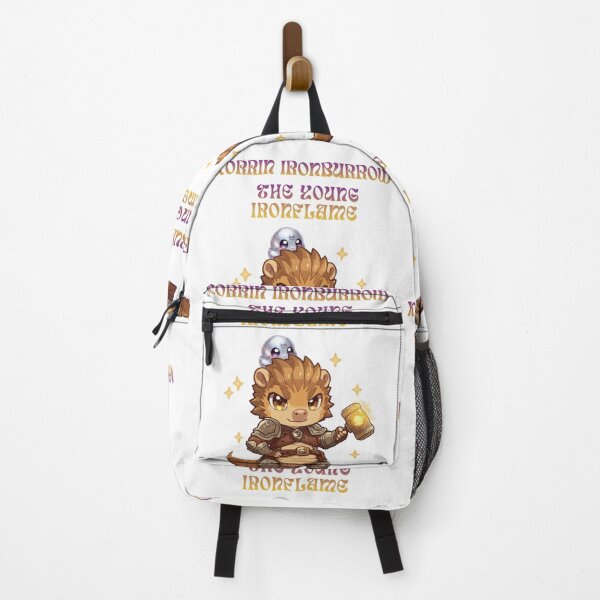 Item preview, Korrin Ironburrow – The Young Ironflame | Wild Fantasy Metalbender designed and sold by Monzora.