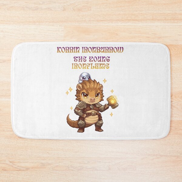 Item preview, Korrin Ironburrow – The Young Ironflame | Wild Fantasy Metalbender designed and sold by Monzora.