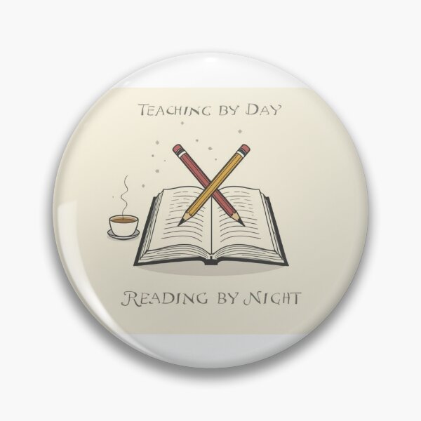 Item preview, Teacher Reader – Teaching by Day, Reading by Night 2 designed and sold by Scattered-Words.