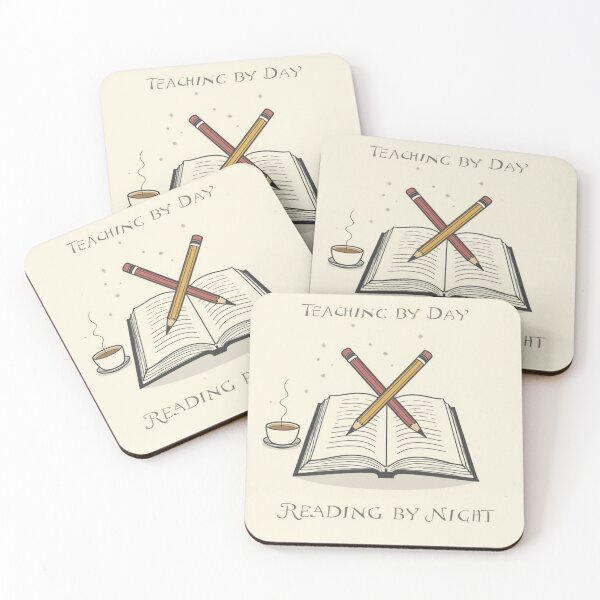 Item preview, Teacher Reader – Teaching by Day, Reading by Night 2 designed and sold by Scattered-Words.