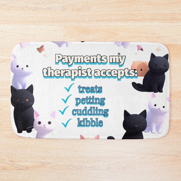 Item preview, Payments my therapist accepts 3 designed and sold by Pixelandfont.