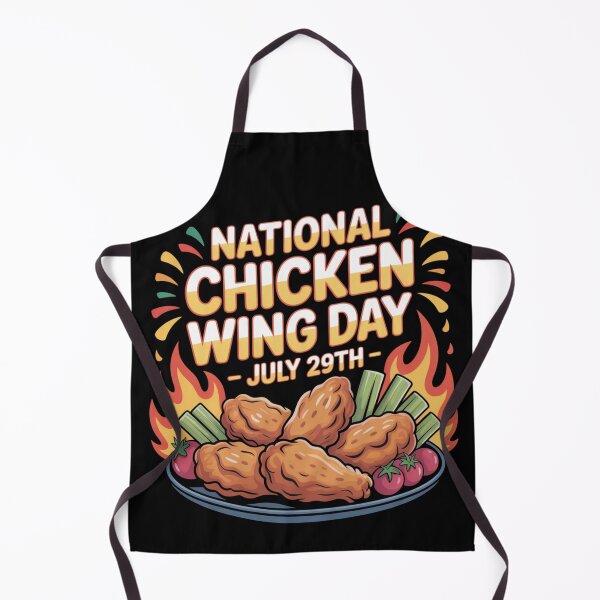 Item preview, National chicken wing day july 29th designed and sold by DreamOnShirts.