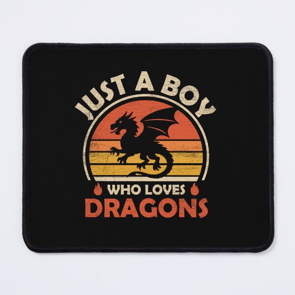Item preview, Just A Boy Who Loves Dragons designed and sold by NQArtist.