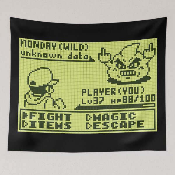 Item preview, Wild Monday wants to battle designed and sold by ChillerTyp.