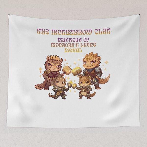 Item preview, The Ironburrow Clan – Masters of Monzora’s Living Metal | Epic Fantasy Forge designed and sold by Monzora.