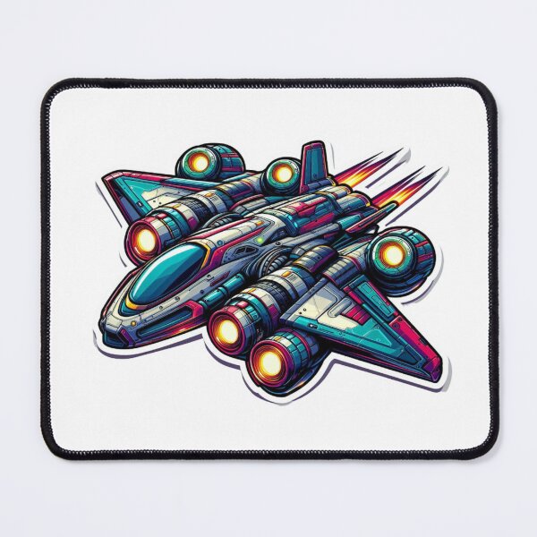 Item preview, Futuristic Spaceship Exploring Deep Space designed and sold by prabhuji.