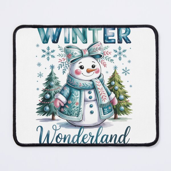 Item preview, Winter Coquette Bow Snowman Xmas designed and sold by SiegridOffical.