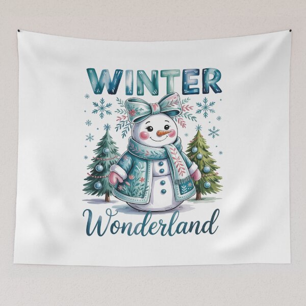 Item preview, Winter Coquette Bow Snowman Xmas designed and sold by SiegridOffical.