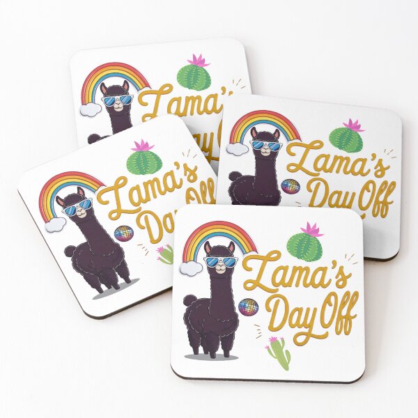 Item preview, Lama's Day Off Funny T-Shirt Design designed and sold by heerak009.