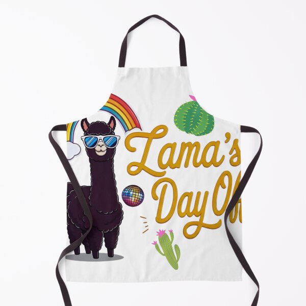 Item preview, Lama's Day Off Funny T-Shirt Design designed and sold by heerak009.