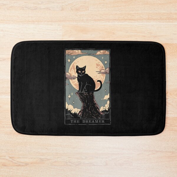 Item preview, Black Cat Dreamer Tarot designed and sold by avixnqnbu33.