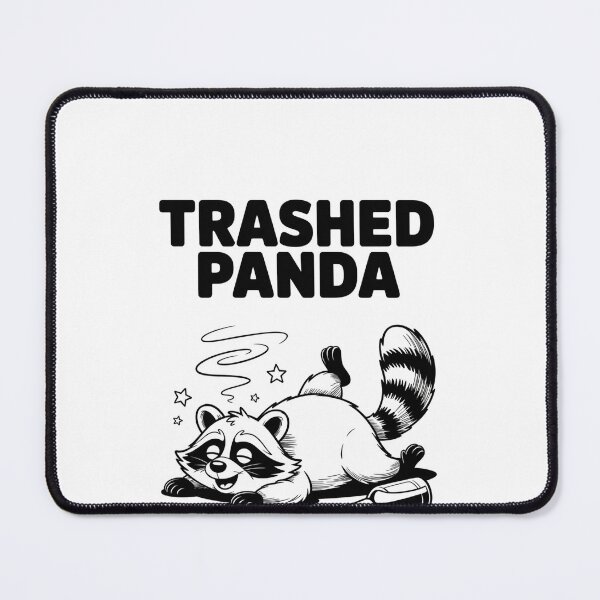 Item preview, Trashed Panda Drunk Racoon designed and sold by HeinzanoWeno.