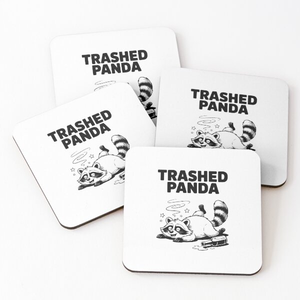Item preview, Panda destrozado Mapache borracho designed and sold by HeinzanoWeno.