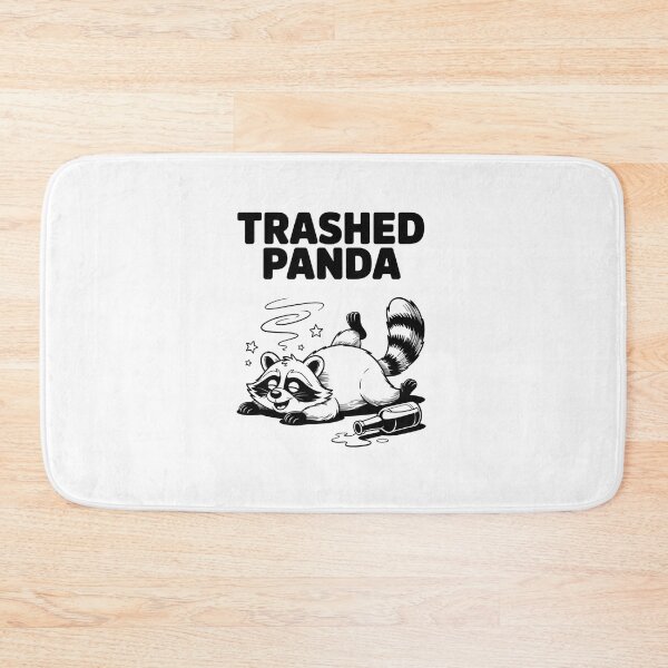 Item preview, Trashed Panda Drunk Racoon designed and sold by HeinzanoWeno.
