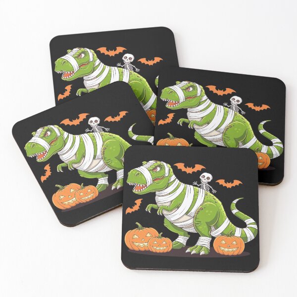 Item preview, Halloween Funny Dinosaur Mummy Boys Trick Treat designed and sold by RuthGAArt.