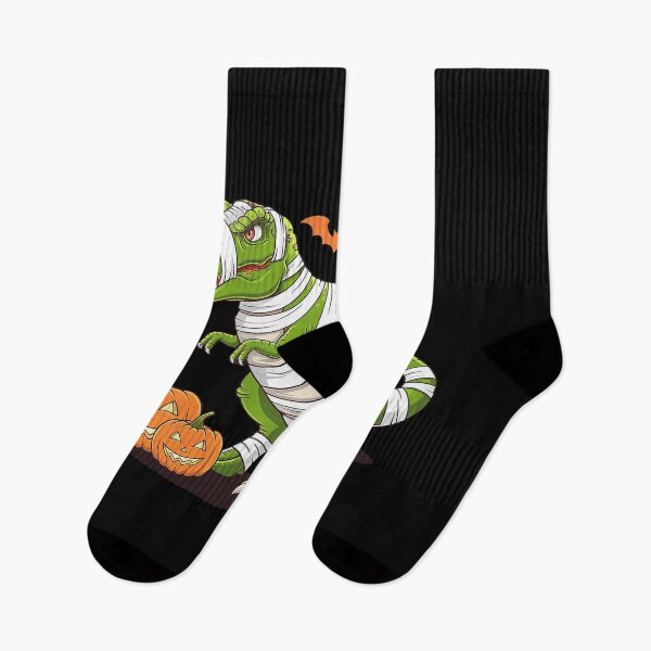 Item preview, Halloween Funny Dinosaur Mummy Boys Trick Treat designed and sold by RuthGAArt.