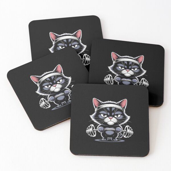 Item preview, Workout Cat Gym Fitness designed and sold by SiegridOffical.