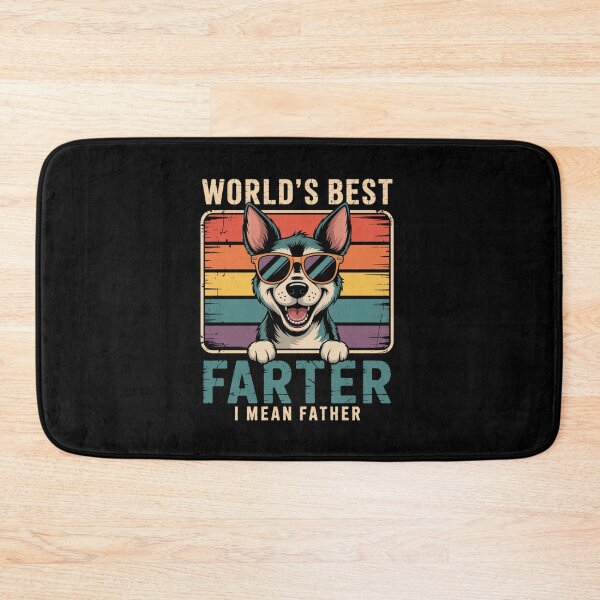 Item preview, World'S Best Farter I Mean Father Fathers Day Dad Dog designed and sold by SiegridOffical.