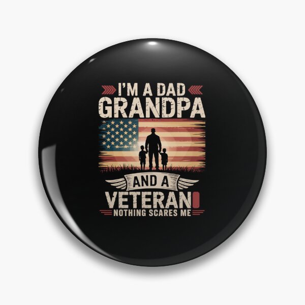 Item preview, Veterans Day I'M A Dad Grandpa And A Veteran designed and sold by HeinzanoWeno.