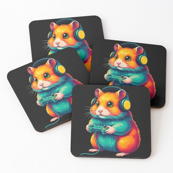 Item preview, Gamer Hamster Video Game Funny designed and sold by FemmeForge.