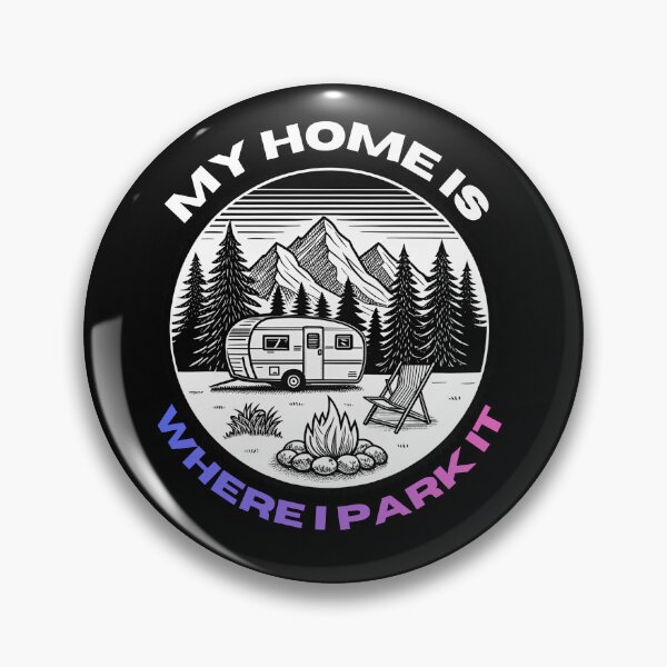 Artikelvorschau, Zuhause ist, wo ich parke – Retro-Vanlife, Campingreisen entworfen und verkauft von cyfroweflow.