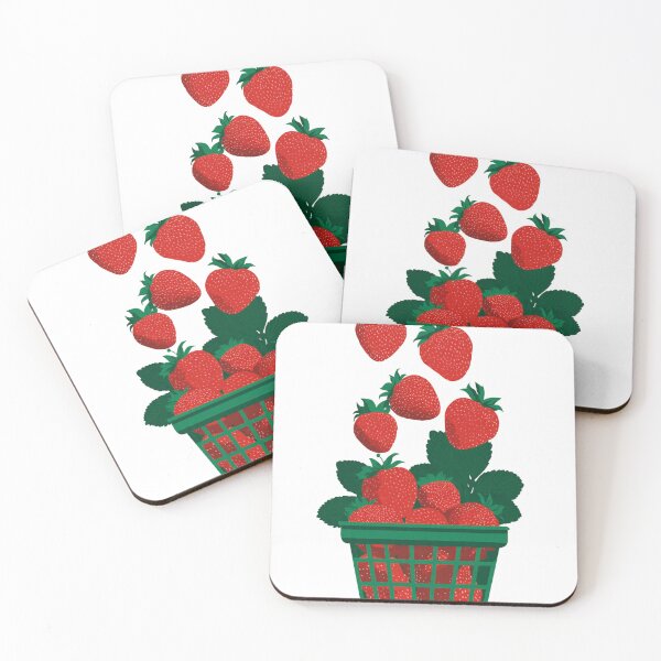 Item preview, Falling Strawberry Shirt designed and sold by VedNarts.