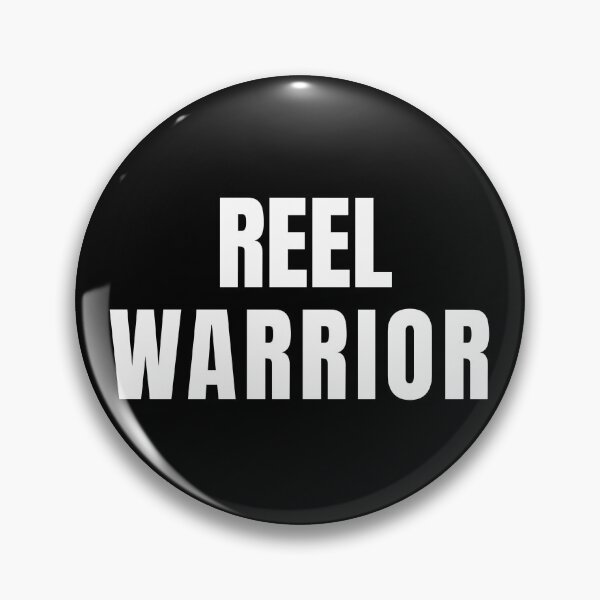 Item preview, Reel Warrior Angler Fishing Lifestyle Quote designed and sold by EimSol.
