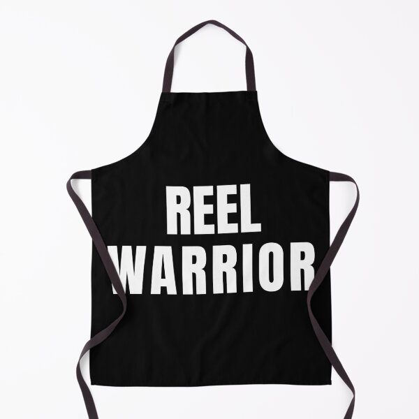 Item preview, Reel Warrior Angler Fishing Lifestyle Quote designed and sold by EimSol.