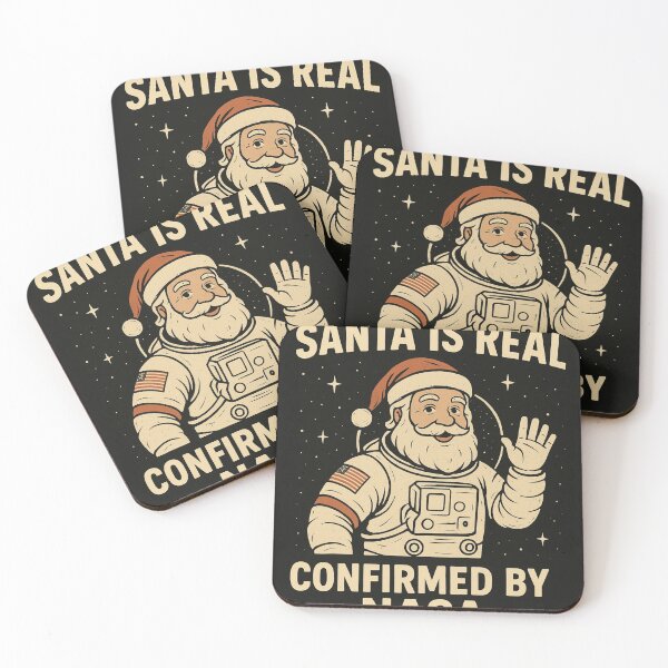 Item preview, Santa Is Real. Confirmed By Nasa. Merry Christmas. designed and sold by waldex44.