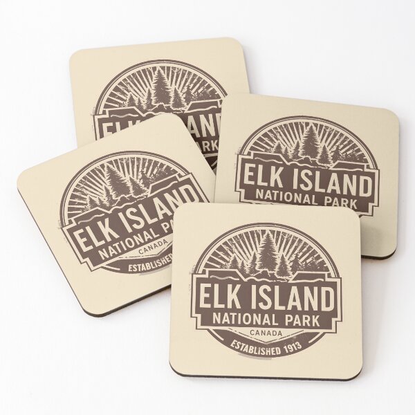 Item preview, Elk Island National Park - Canada  designed and sold by GoodOldVintage.