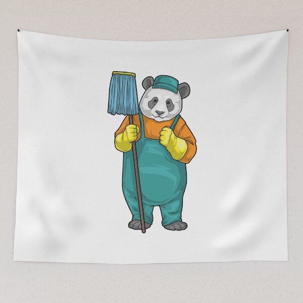 Item preview, Panda Cleaner Mop Cleaning designed and sold by Snabdesign84.
