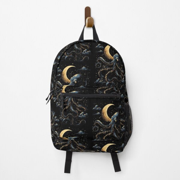 Item preview, Celestial Octopus & Moon designed and sold by avixnqnbu33.