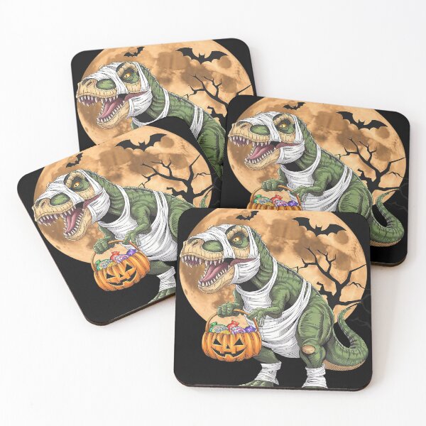 Item preview, Halloween for Boys Men Dinosaur Mummy Pumpkin  designed and sold by RuthGAArt.