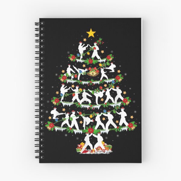 Item preview, Martial Arts Karate Taekwondo Christmas Tree Holiday Fighter Gift designed and sold by AnsadoWinu.