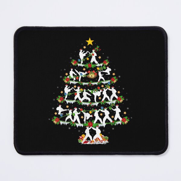 Item preview, Martial Arts Karate Taekwondo Christmas Tree Holiday Fighter Gift designed and sold by AnsadoWinu.