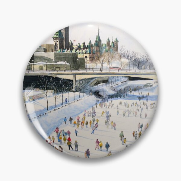 Item preview, Ottawa Canal Skateway. designed and sold by heatherrose5055.