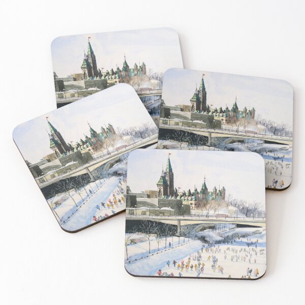 Item preview, Ottawa Canal Skateway. designed and sold by heatherrose5055.