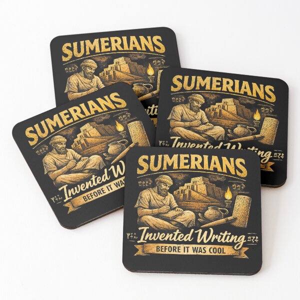 Item preview, Sumerians Invented Writing Before It Was Cool designed and sold by Retr0Tshirts.