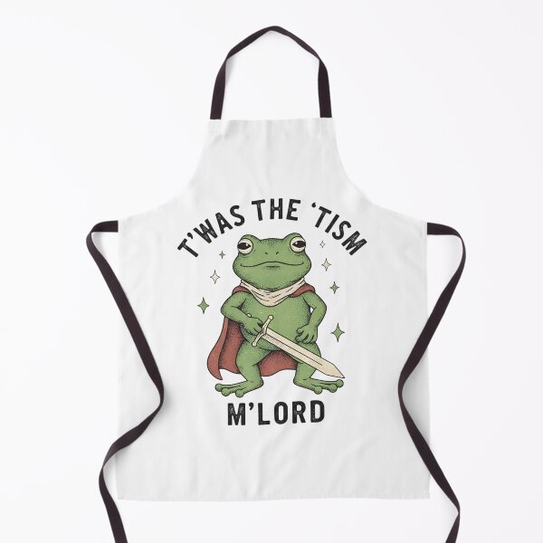 Item preview, T'was The Tism M'Lord – Funny Vintage Frog Knight Meme designed and sold by julimarks.