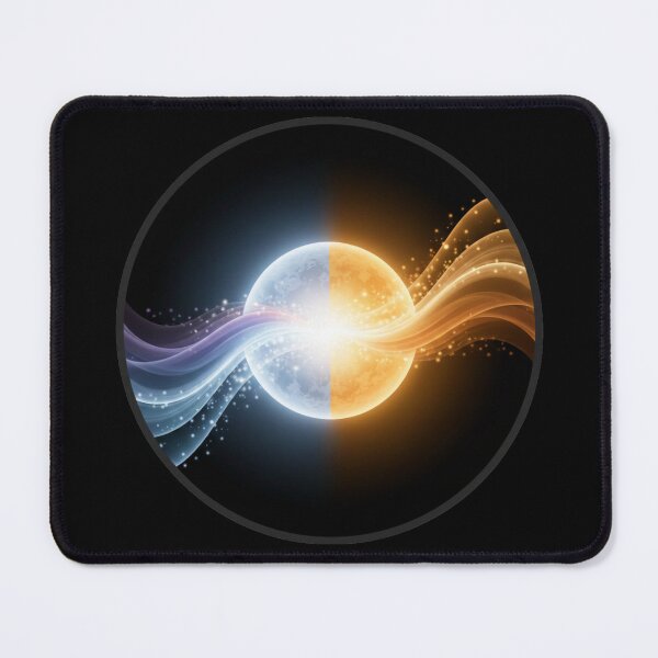 Item preview, Can’t Even Share the Sky – Sun vs Moon Eclipse Rivalry  designed and sold by saritta93.