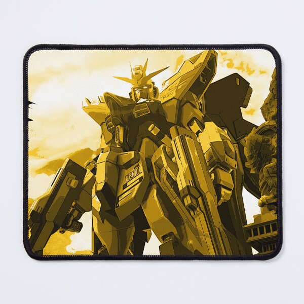 Item preview, freedom gundam seed in bali artwork gold design illustration  designed and sold by sabartgunpla.
