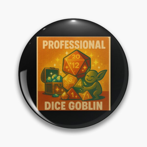 Item preview, Professional Dice Goblin – Cute RPG Dice Collector designed and sold by Galskap.