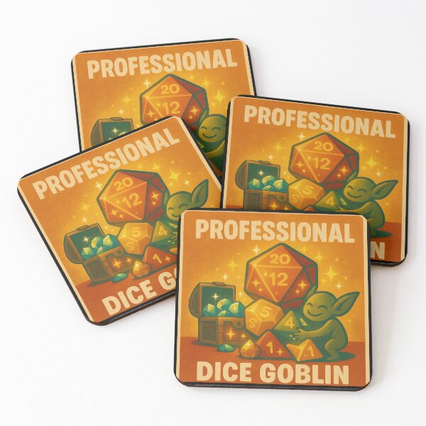 Item preview, Professional Dice Goblin – Cute RPG Dice Collector designed and sold by Galskap.