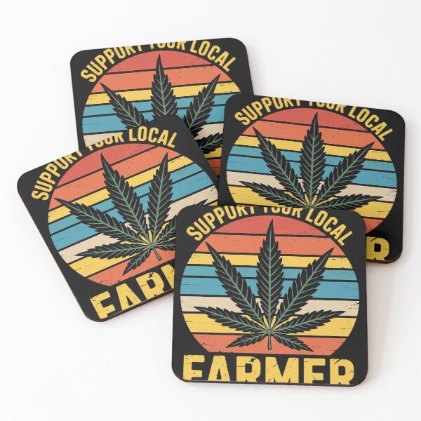 Item preview, Weed Stoner Marijuana Cannabis Support Your Local Farmer  designed and sold by RoyTill0Art.